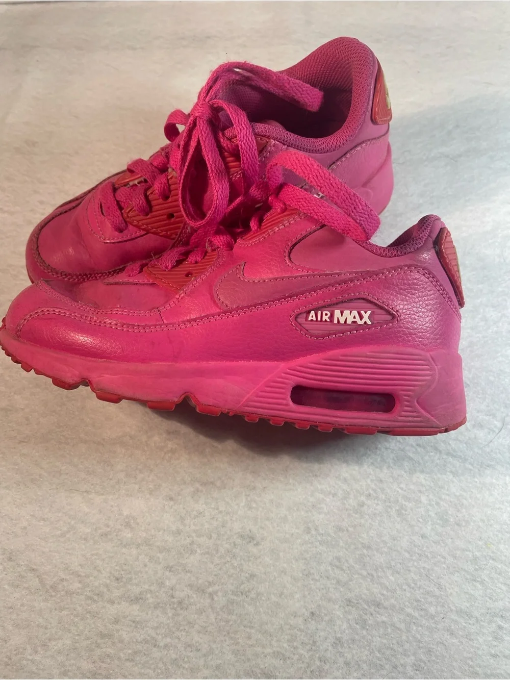 Nike Air Kids' Sneakers in Bright Pink Youth Size 1Y